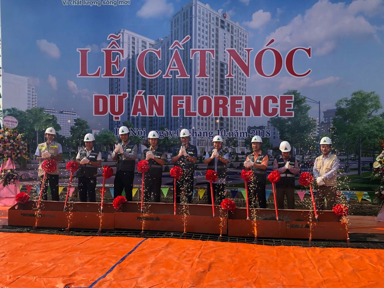 Thủ tục động thổ, thượng lương, đổ bê tông mái, dọn nhà mới, văn phòng, cửa hàng v.v. 