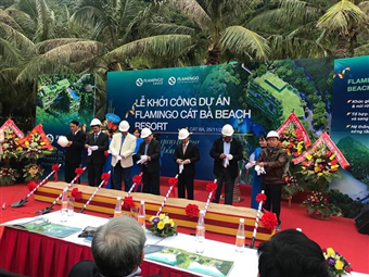 Pháp Sư Trần Ngọc Kiệm Lễ khai trương  Cầu Mây Cát Flamingo Cát bà 2020
