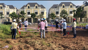 Pháp Sư Trần Ngọc Kiệm Lễ động thổ DA: Green Symphony HN - 5 – 2021