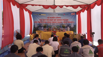 Pháp Sư Trần Ngọc Kiệm Lễ động thổ DA: Mỹ đình Paerl 6 – 2021
